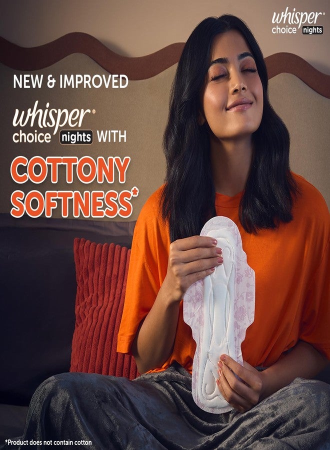 Whisper Ultra Overnight Sanitary Pad For Women With Wings - Xxl Plus, 16 Pads - Image 4